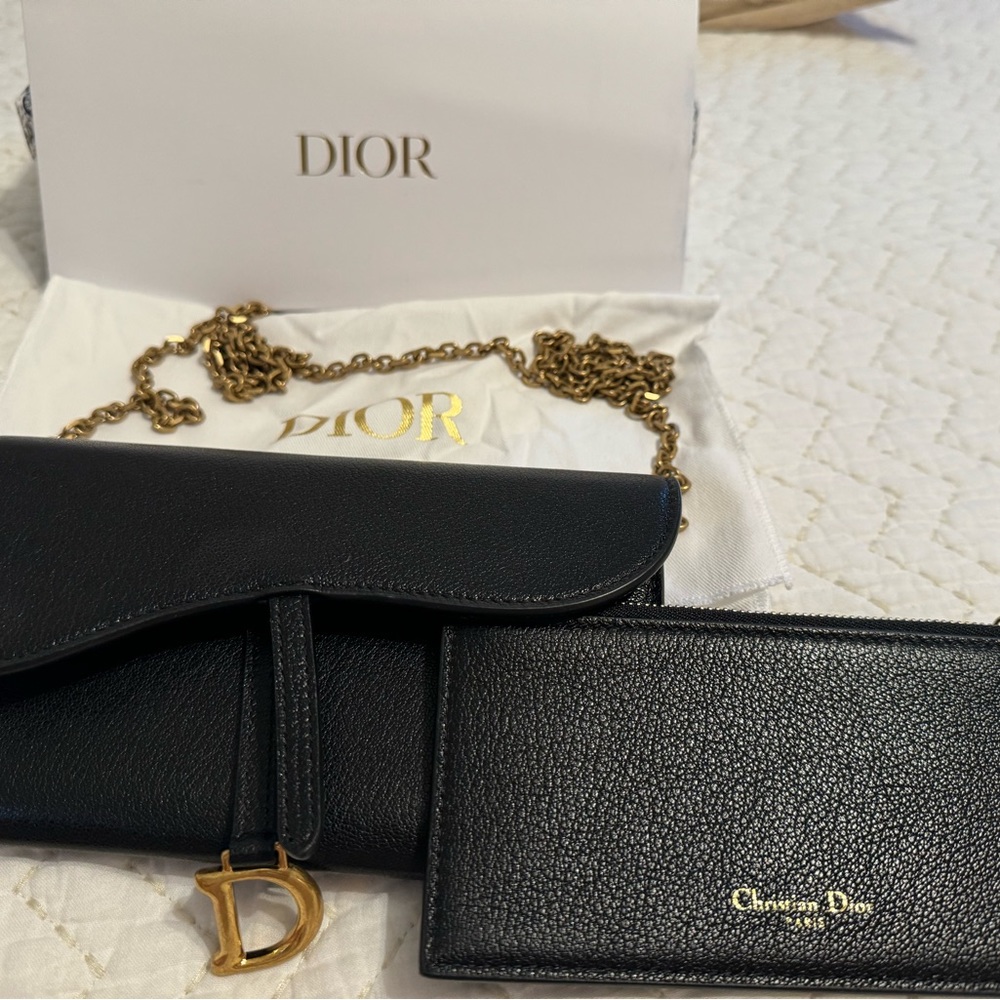 Dior Saddle Bag & Wallet - Comes with receipt, box, dustbag